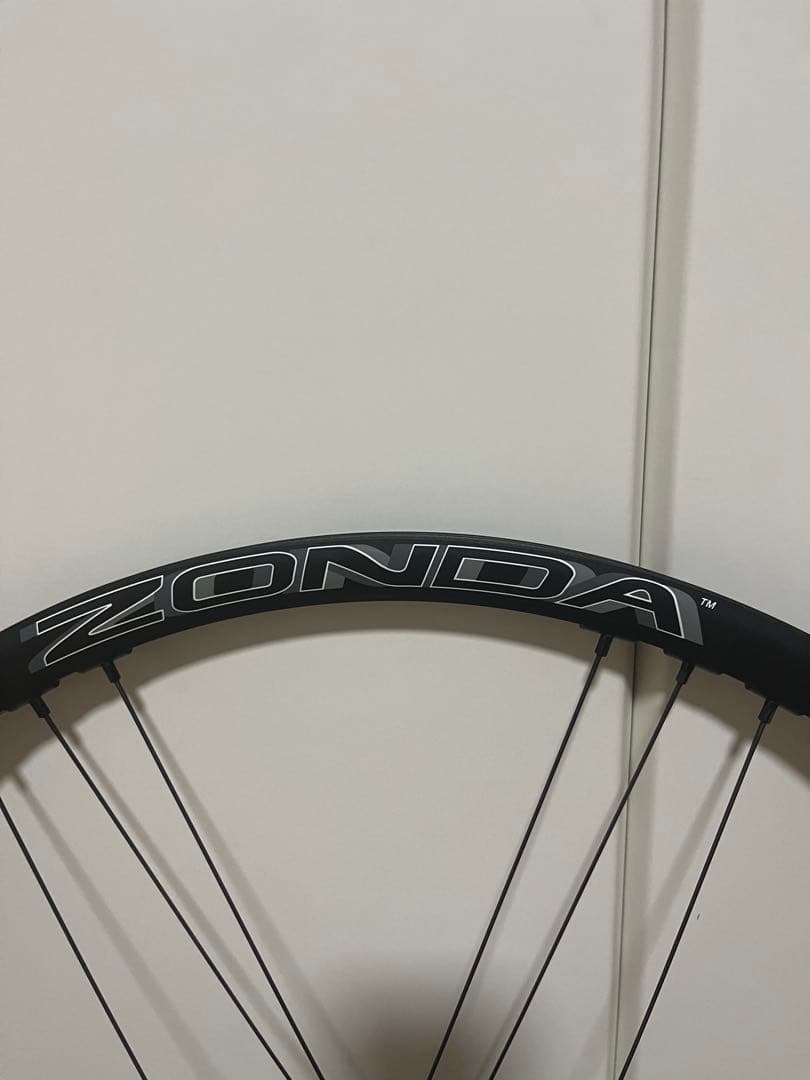 【値下げ】美品 カンパニョーロ ZONDA DB ディスク ホイール 前後セット