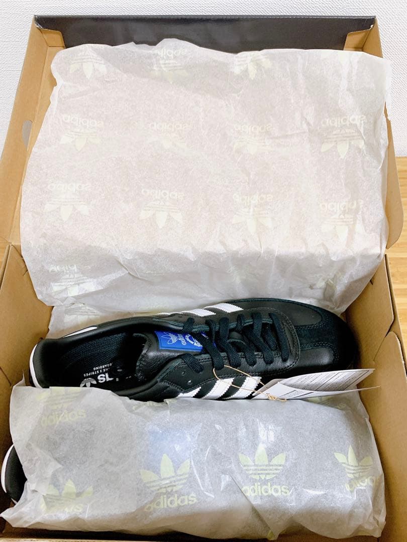 新品未使用　アディダス　GW3159 28.5 SAMBA ADV サンバ　黒