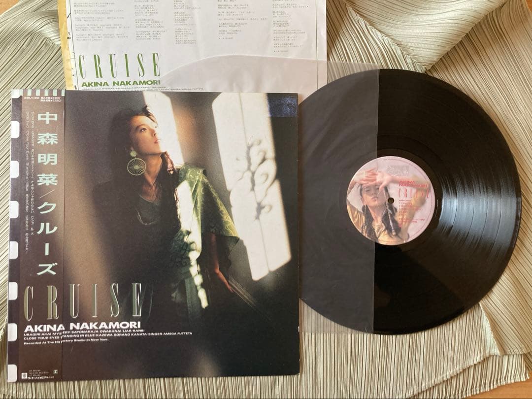 中森明菜「CRUISE」14th希少アルバム25 L-180