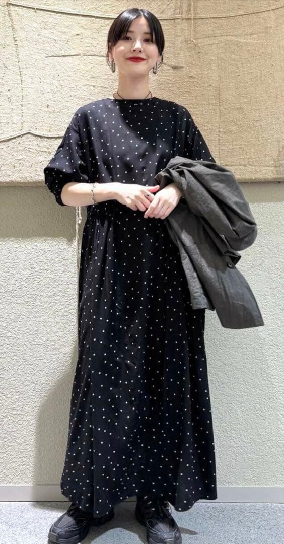 かぐれ　2wayドットワンピース　サイズ1