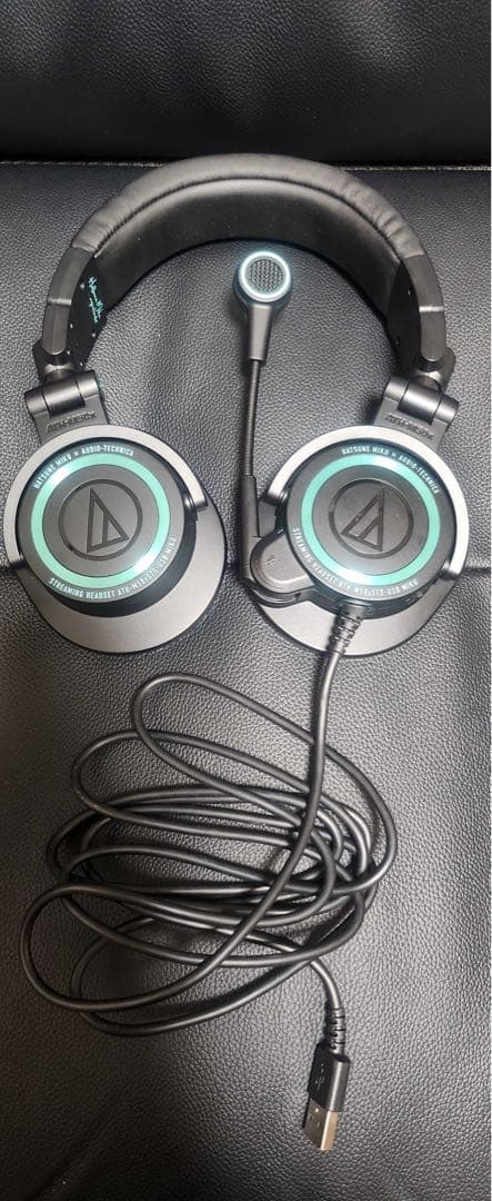 初音ミク　ヘッドセット　オーディオテクニカ