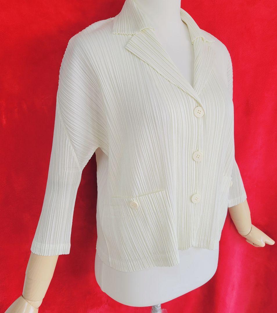 PLEATS PLEASE プリーツプリーズ 七分袖 テーラードジャケット