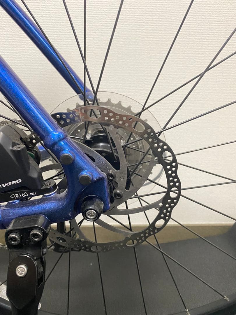 GIANT ロードバイク ブルー 購入後、10キロ程度走行　完全自宅室内保管