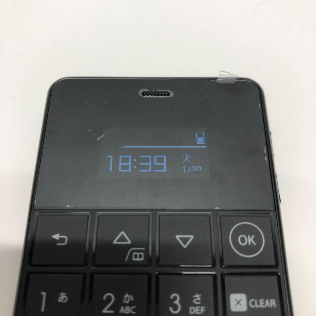 NichePhone-S+ ブラック MOB-N18-01 フィーチャーフォン