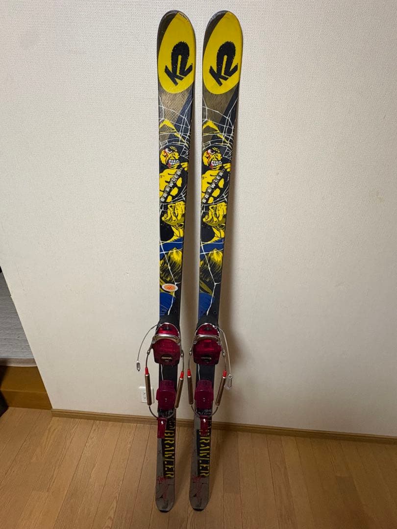 K2 Cabralキャブロー モーグル板 ロッテフェラーコブラR8 ビンディング