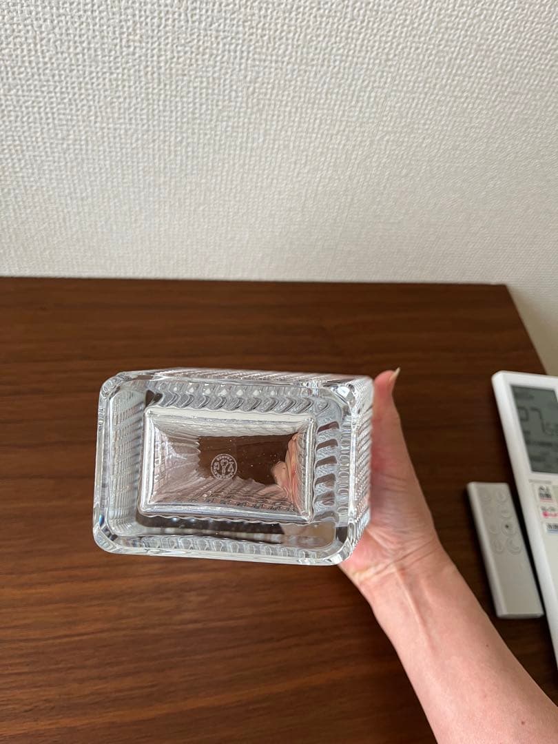 9日まで出品！バカラ　アイ ベース スクウェア S