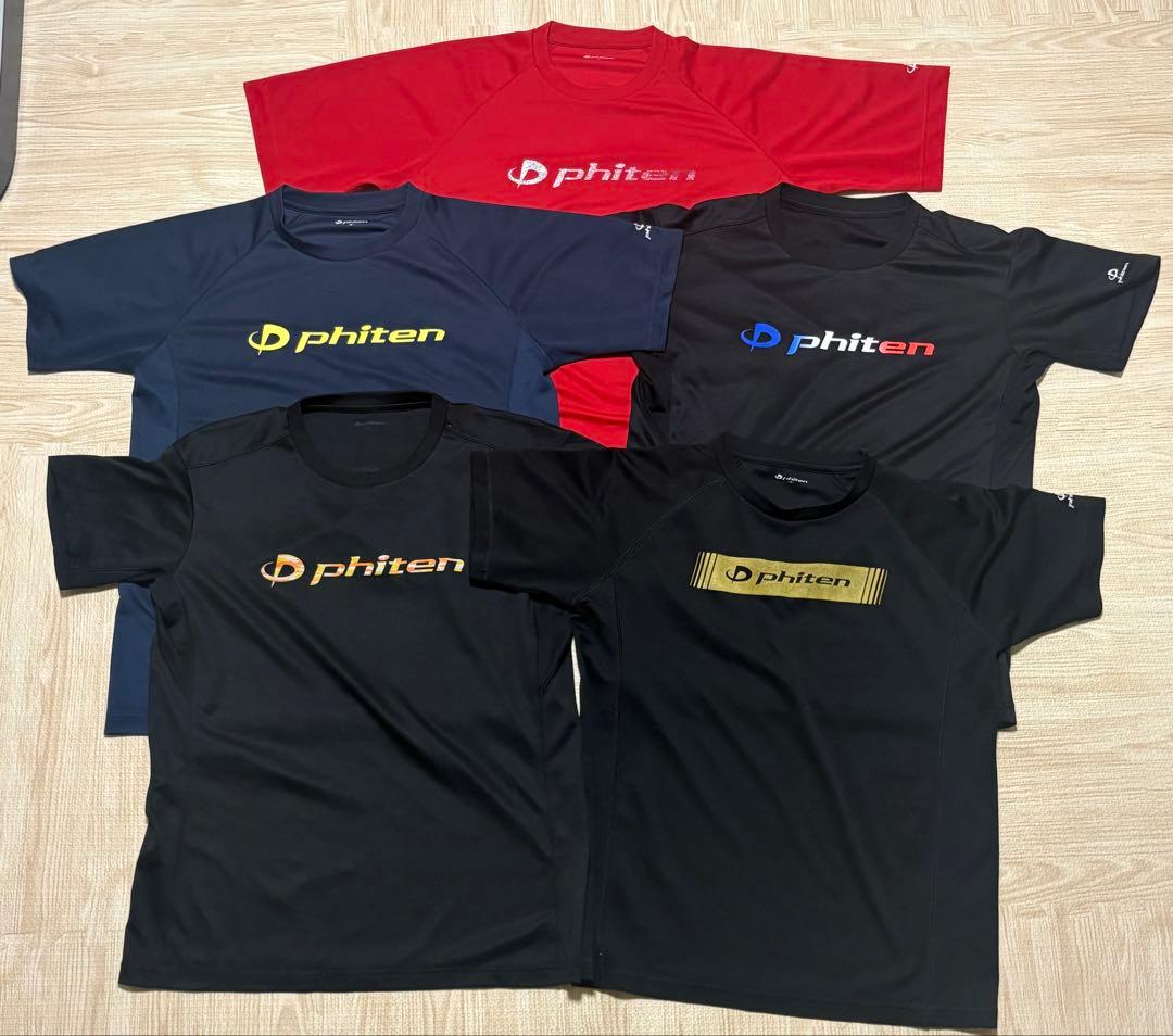 phiten tシャツ Oサイズ(美品)