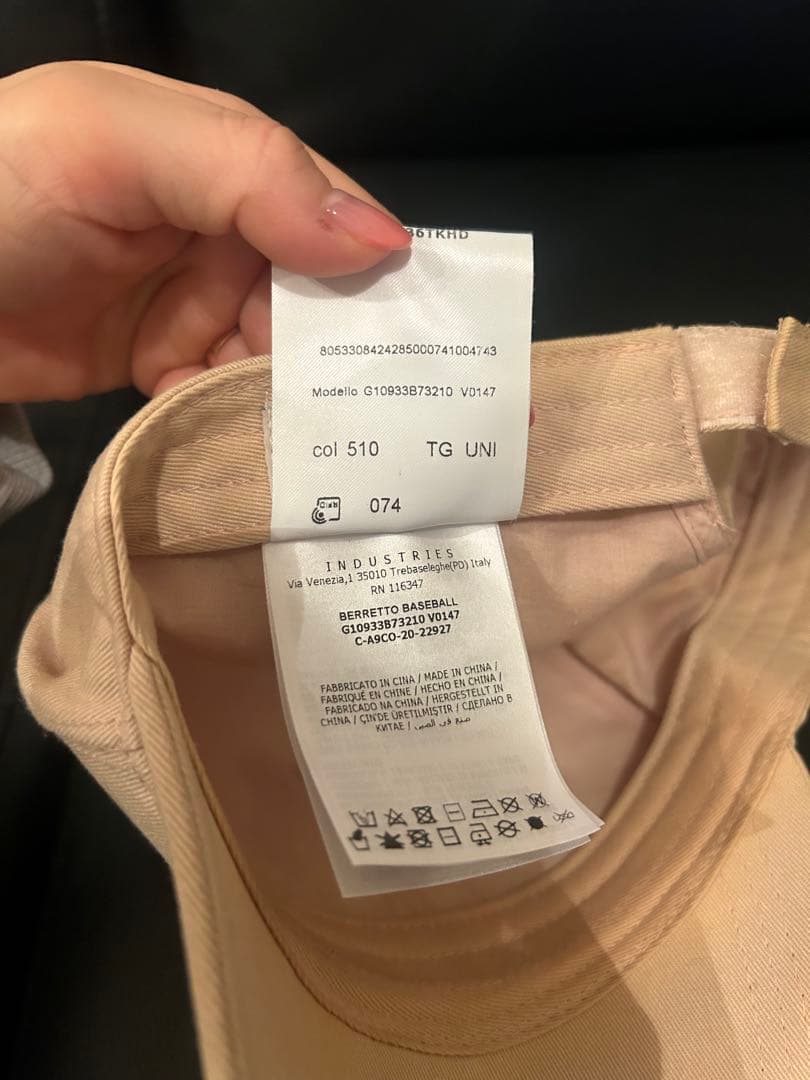 【比較的美品】MONCLER キャップ