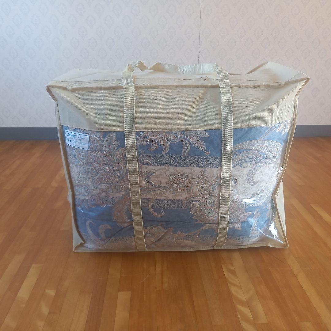 羽毛布団 増量 SDGS リフレッシュ羽毛 高密度生地 清潔 安心 日本製B⑧