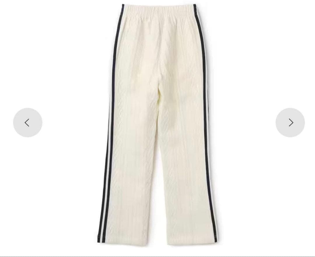 美品●adidas KNIT アディダス ニット クラシック トラック パンツ