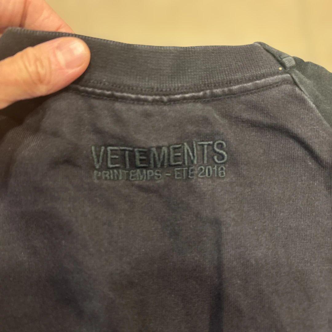 Vetements 長袖カットソー 2018年夏