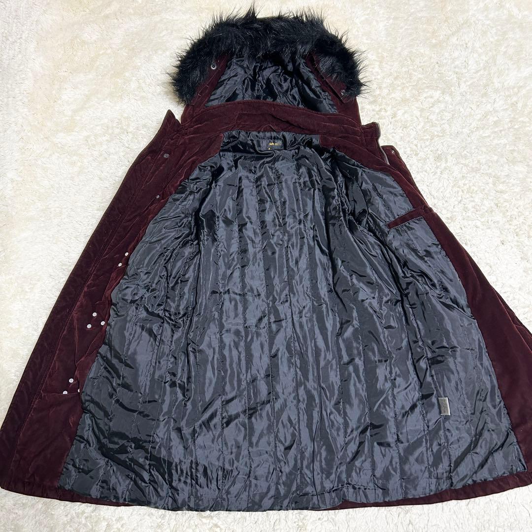 y2k ベロアコート お兄系 ギミック Alpha Magic 3way 中綿