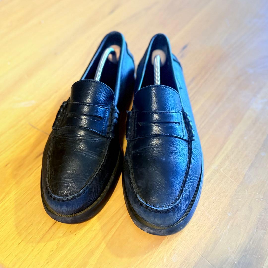 paraboot パラブーツ ドライビングシューズ 黒レザー