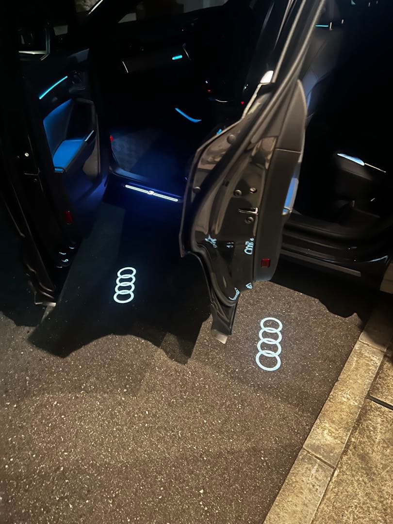 アウディ純正 ドアエントリーライト Audi フォーリングス