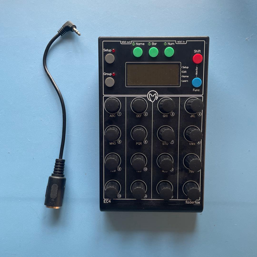 faderfox EC4 MIDIコントローラー