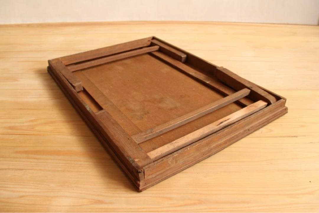 テーブル　机　折りたたみ　木製　長方形　文机　古家具　ビンテージ　レトロ