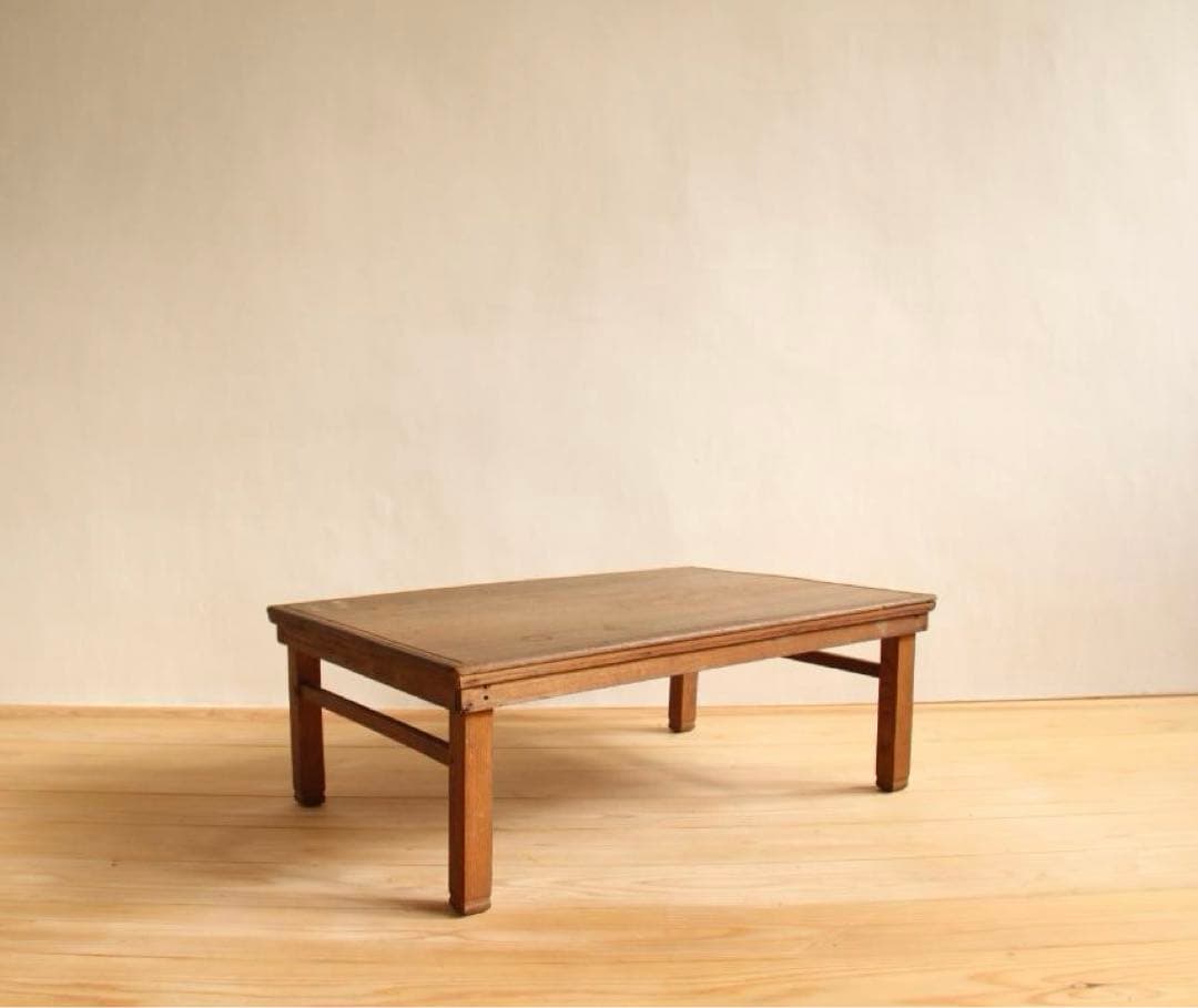 テーブル　机　折りたたみ　木製　長方形　文机　古家具　ビンテージ　レトロ