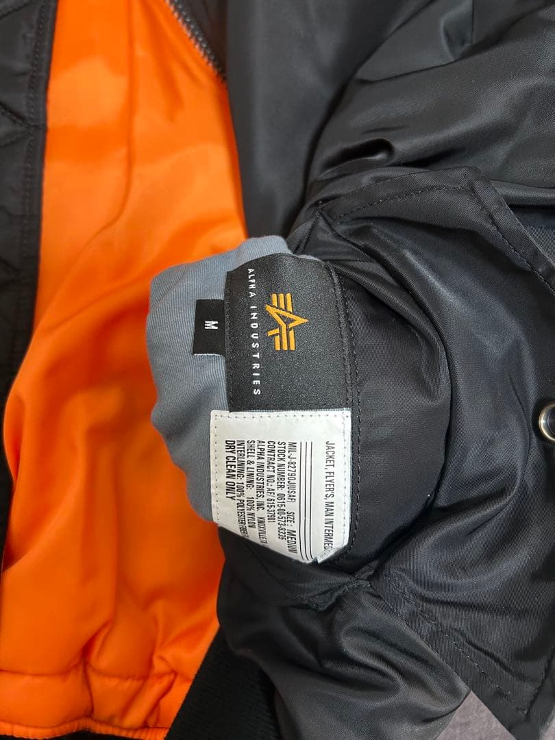 ⭐︎値下げ不可⭐︎Alpha Industries MA-1 M 黒