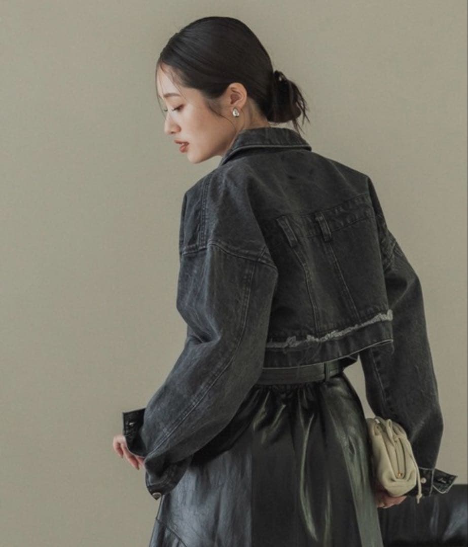 美品✨UNITED TOKYO ベルティカルデニムアウター　ジャケット　ショート