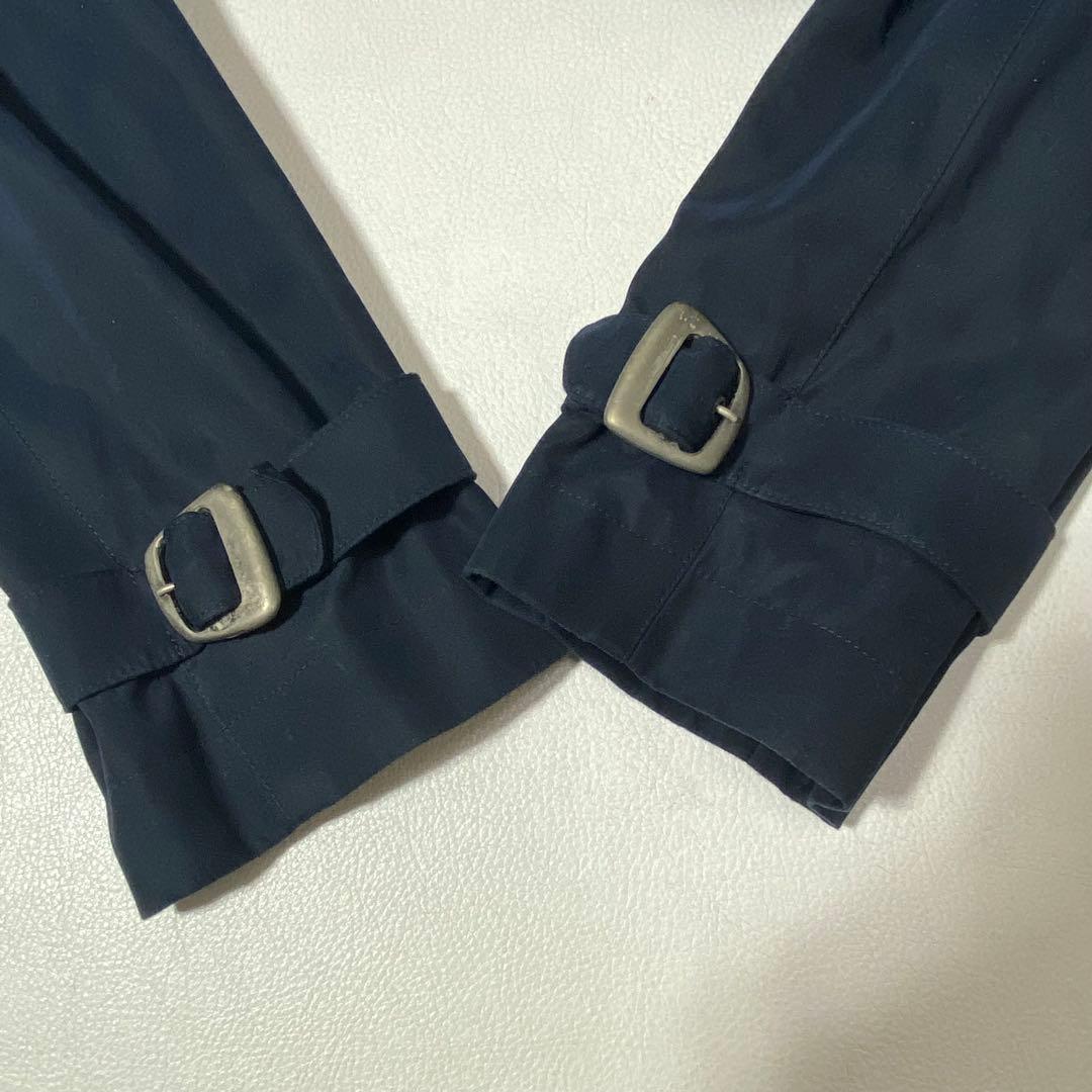 Thierry Mugler 女優襟 フード付き ベルテッドフレアコートコート