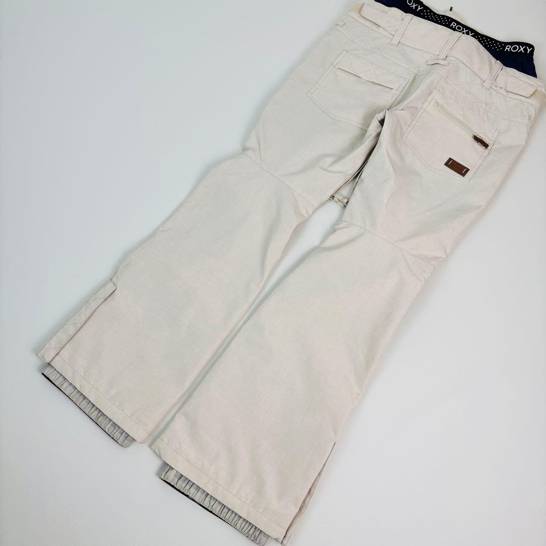 2477【極美品】ROXY ロキシー 上下セット スノボウェア 総柄 ブラック