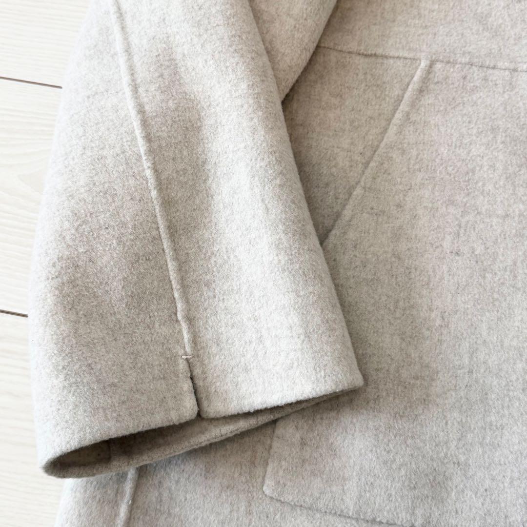 綺麗　定価55.000 plage ハミルトンコート　ミドル丈　36