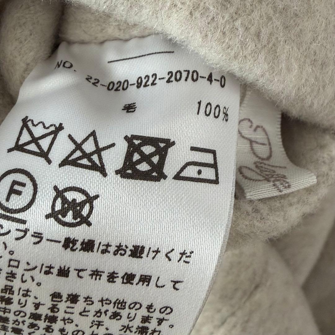 綺麗　定価55.000 plage ハミルトンコート　ミドル丈　36