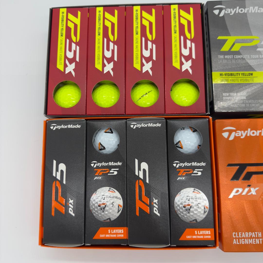 TaylorMade 新品未使用　ゴルフボール 5箱セット　ラウンド用&練習用に