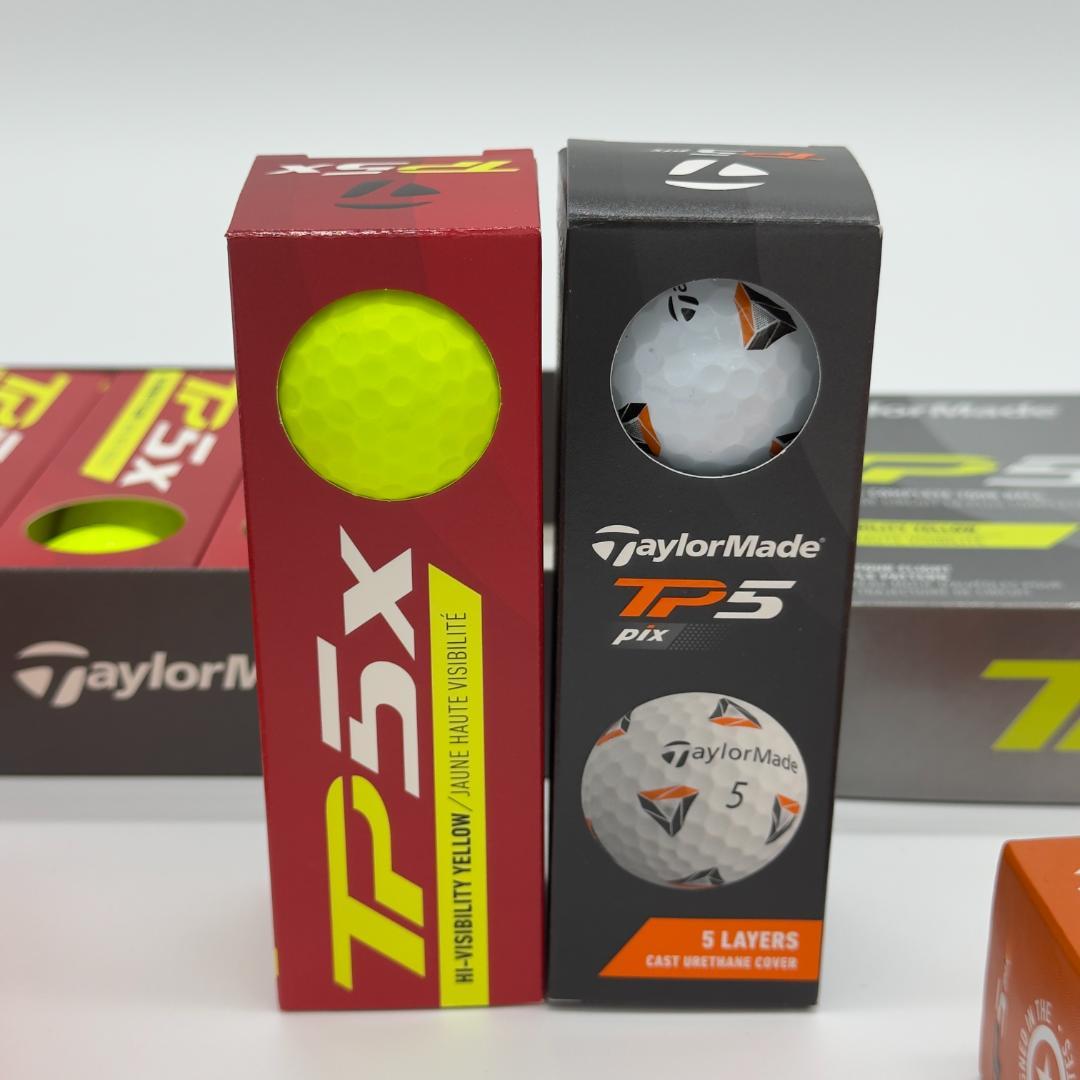 TaylorMade 新品未使用　ゴルフボール 5箱セット　ラウンド用&練習用に