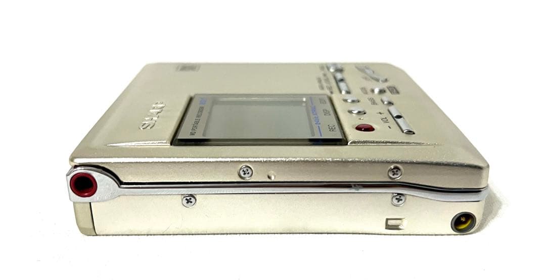 【付属品多数】SHARP ポータブルMDレコーダーMD-MT831-S