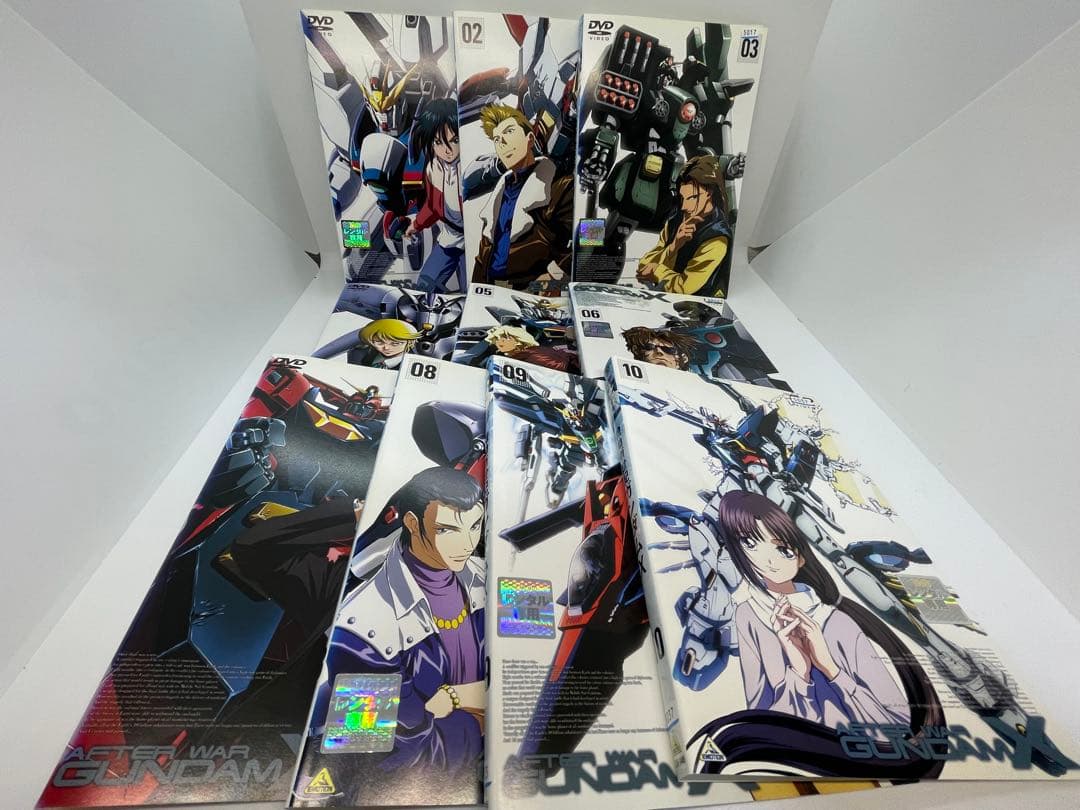 機動新世紀ガンダムX 全10巻レンタルアップDVD