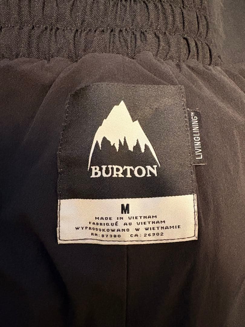 バートン AVALON BIB PANT ブラックMサイズ