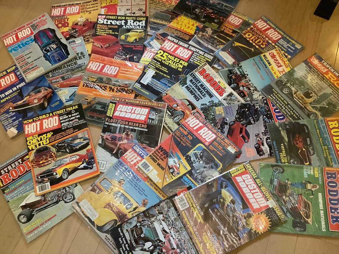 【Hot Rod】　ヴィンテージマガジン　1970年代
