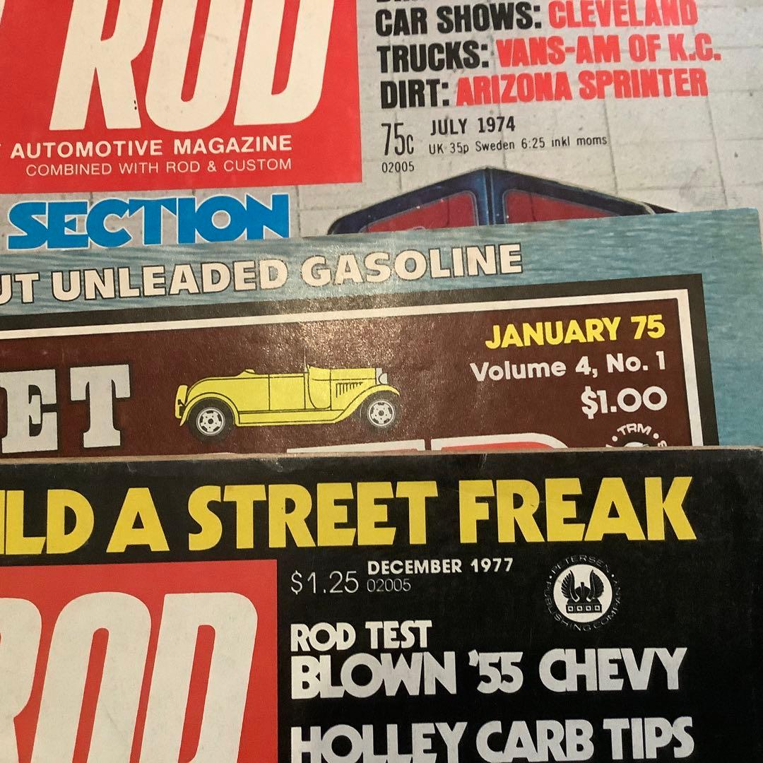 【Hot Rod】　ヴィンテージマガジン　1970年代