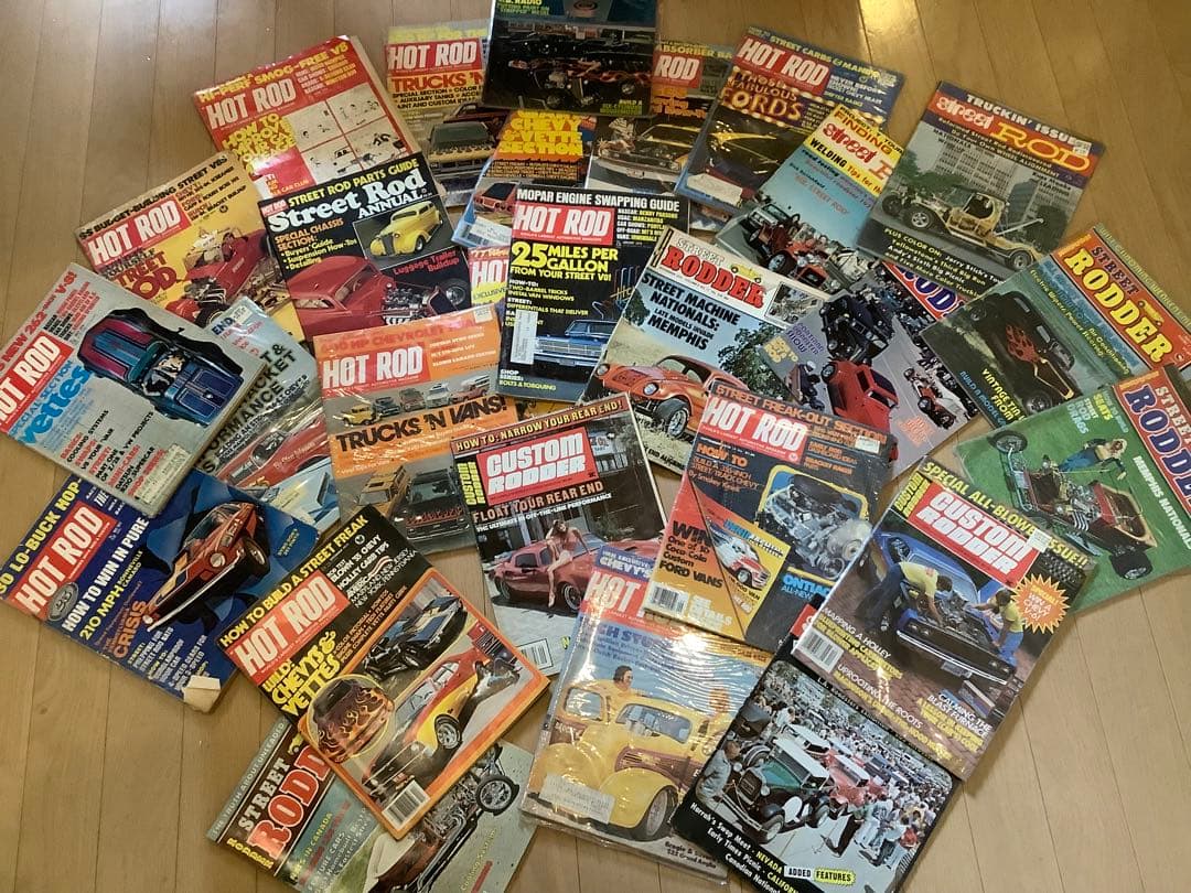 【Hot Rod】　ヴィンテージマガジン　1970年代