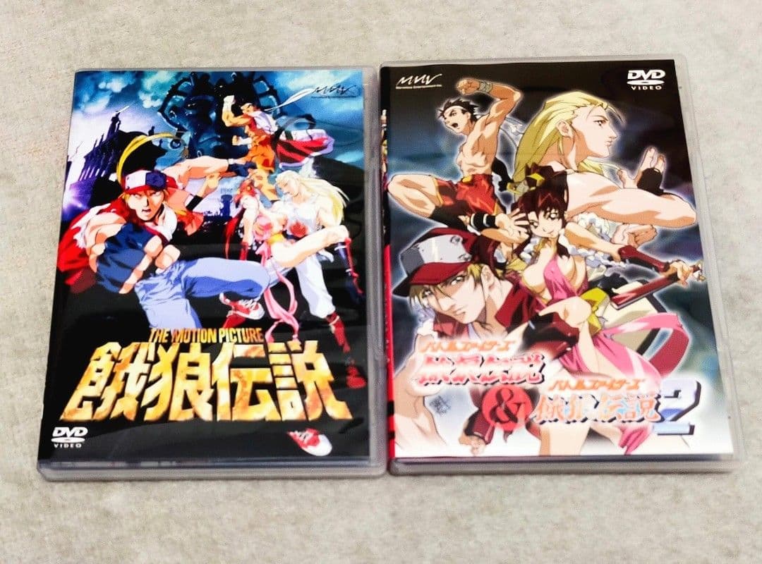 餓狼伝説　劇場版アニメ　映画　TVアニメ　DVD　テリー　不知火舞　大張正己