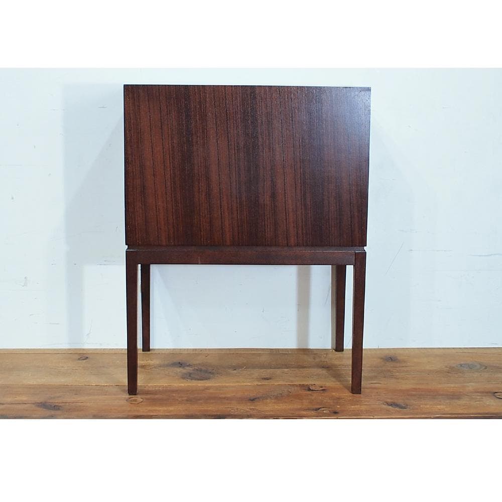 ビンテージ ローズウッド材 カトラリーチェスト 4段 検索/北欧デンマーク