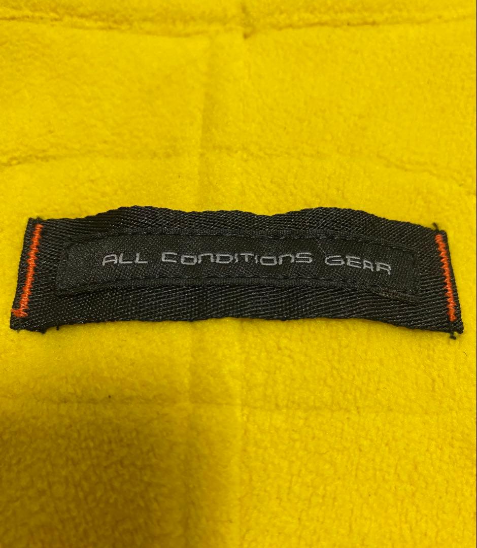 ナイキ acg 90s フリース ジャケット Mサイズ 刺繍 イエロー 黄色