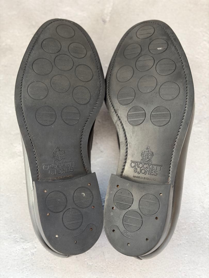 ゆ*も様 Crockett&Jones CAVENDISH3ブラック7.5h シ