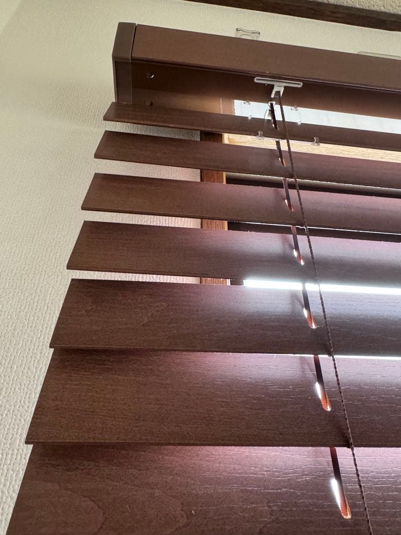 ニトリ オーダーNT木製ブラインド ファイン50-横125cm縦105cm