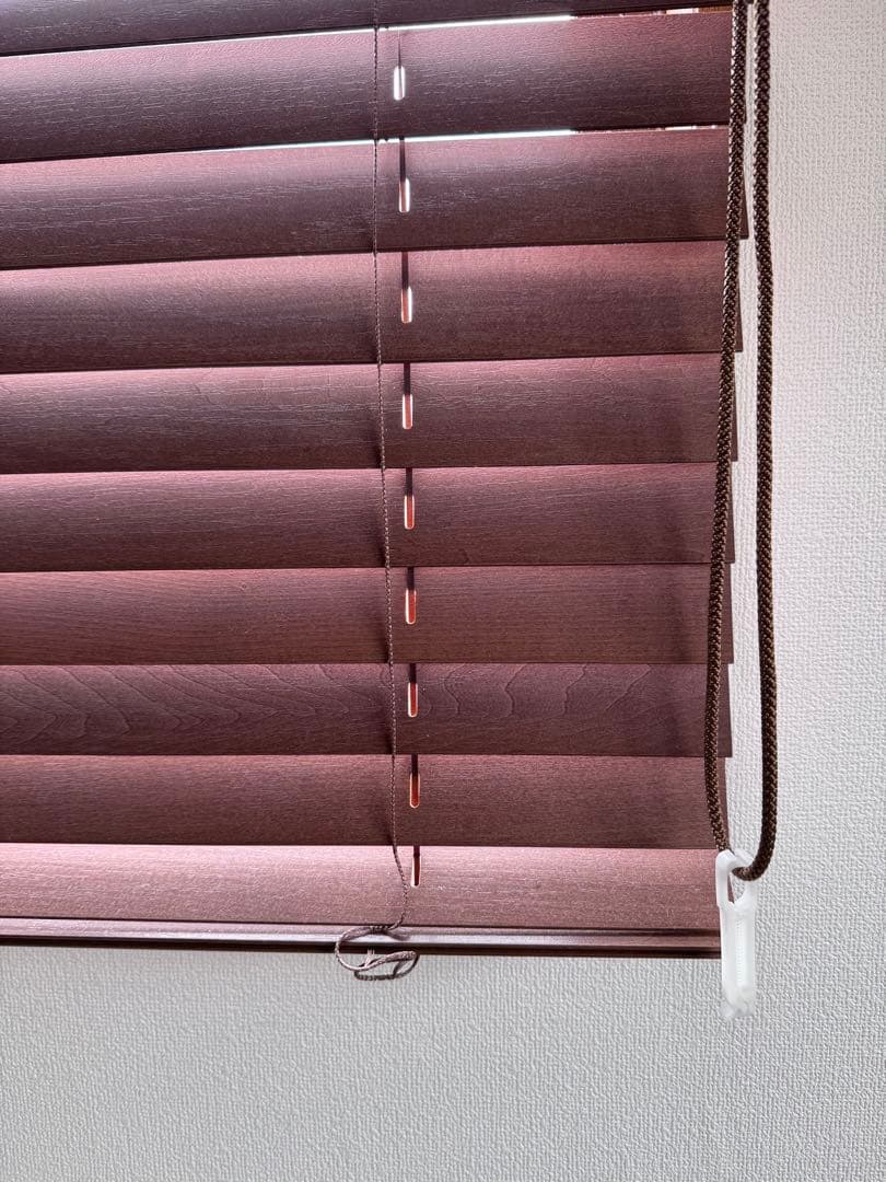 ニトリ オーダーNT木製ブラインド ファイン50-横125cm縦105cm