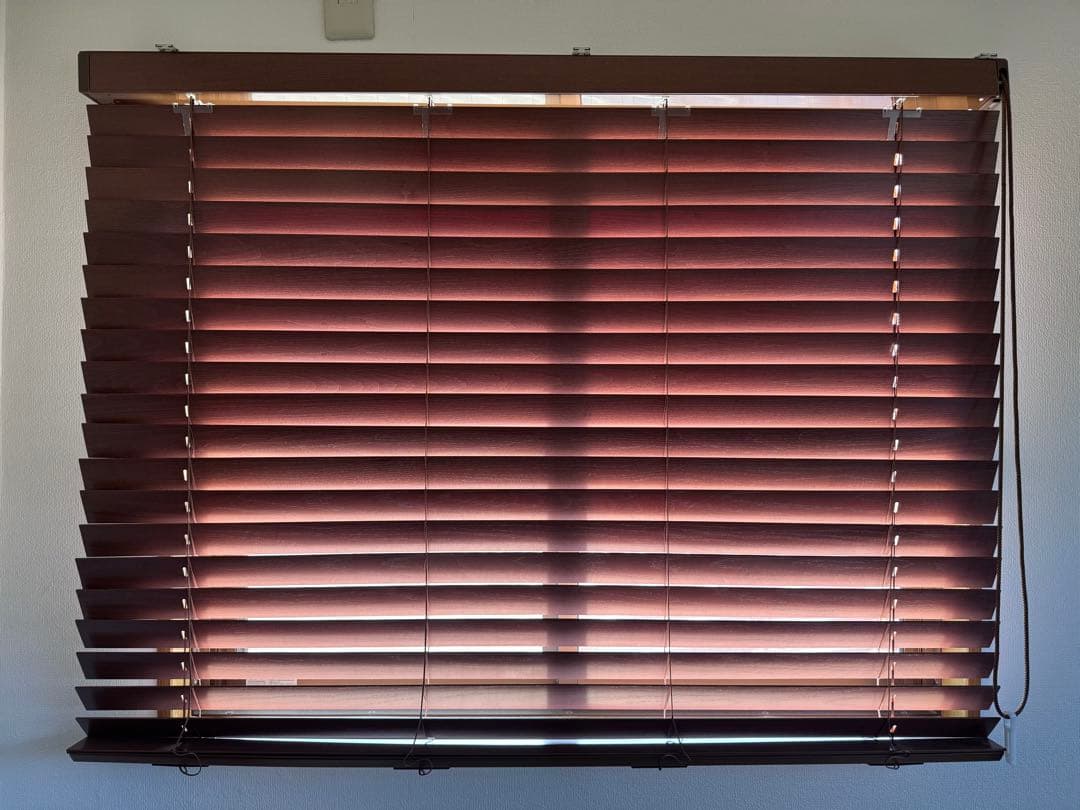 ニトリ オーダーNT木製ブラインド ファイン50-横125cm縦105cm