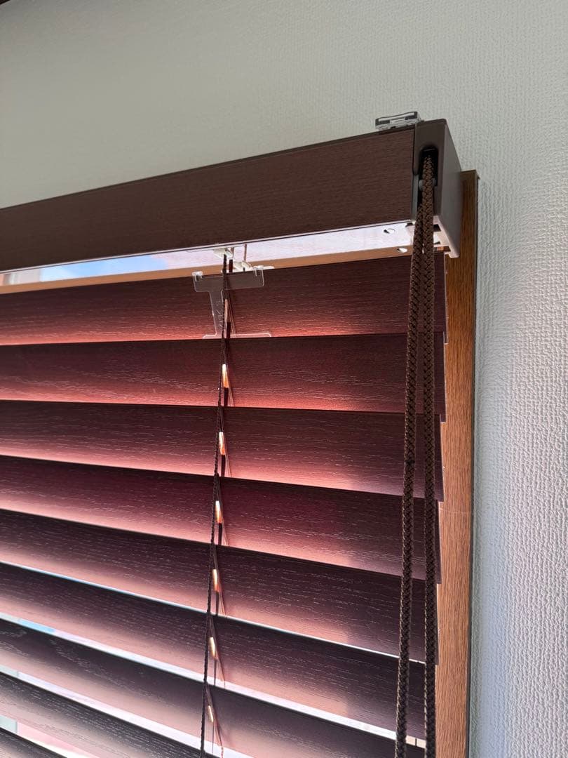 ニトリ オーダーNT木製ブラインド ファイン50-横125cm縦105cm