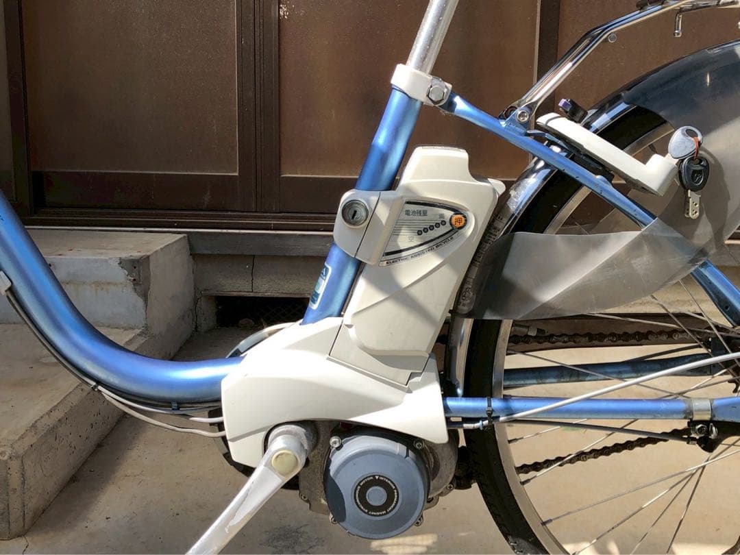 電動自転車　№6073 パナソニック　ビビ　26インチ