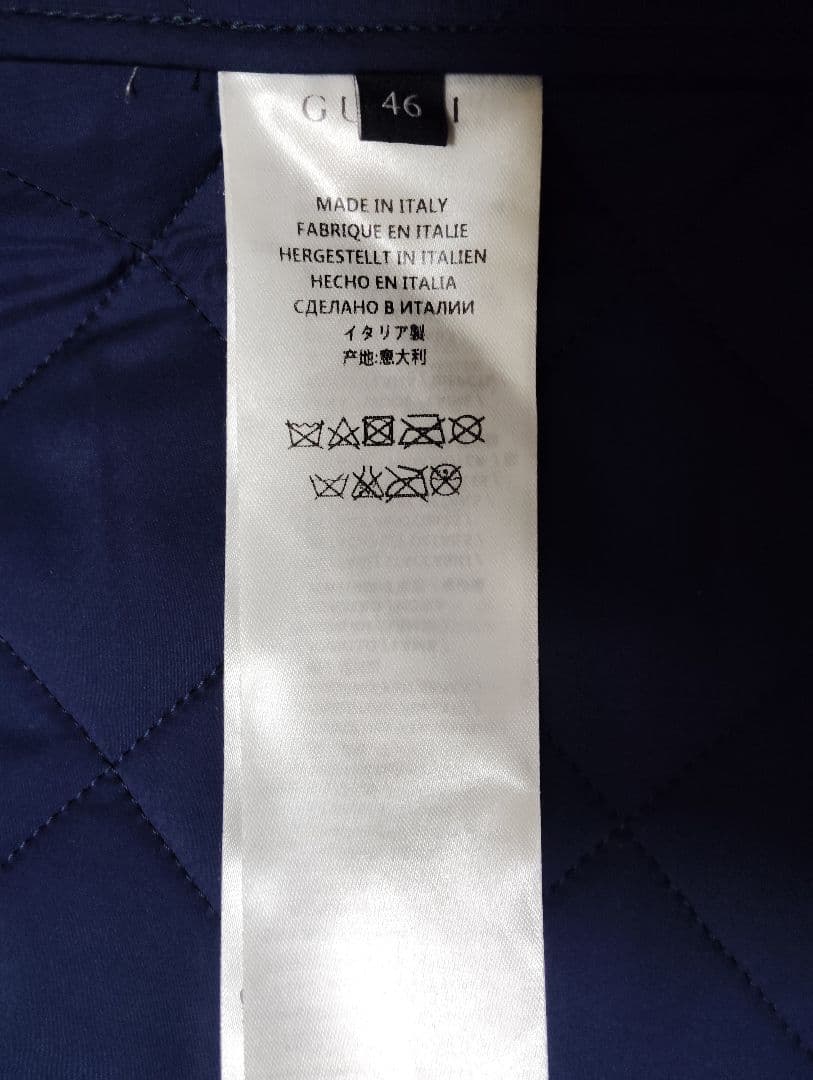 GUCCI グッチ ピーコート ネイビー サイズ46