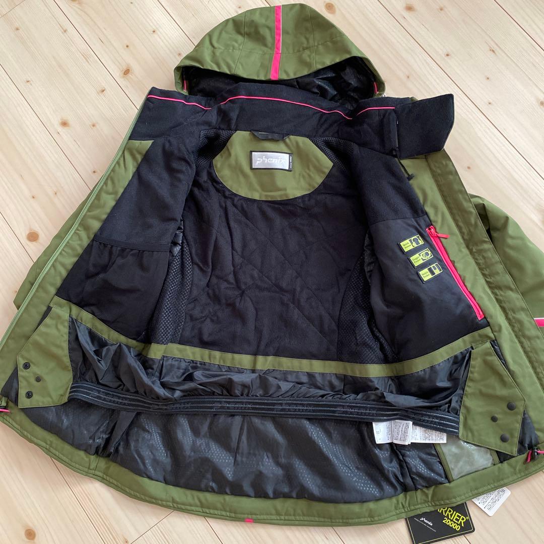 フェニックスPHENIXスキーウェアレディース Ｓサイズカーキ 新品未使用品