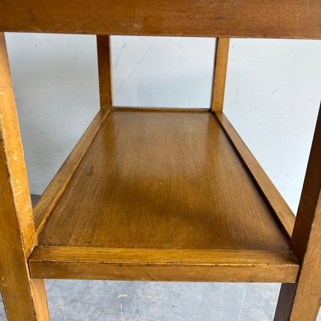 ヴィンテージ サイドテーブル 展示台 昭和レトロ z543