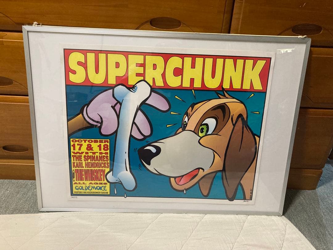 kozik super chunk ポスター95年当時物affa グッドイナフ