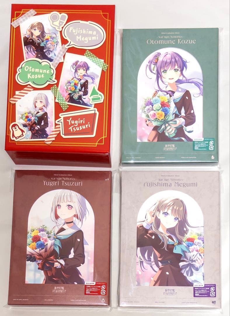 102nd Graduation Album 乙宗梢 夕霧綴里 藤島慈 蓮ノ空