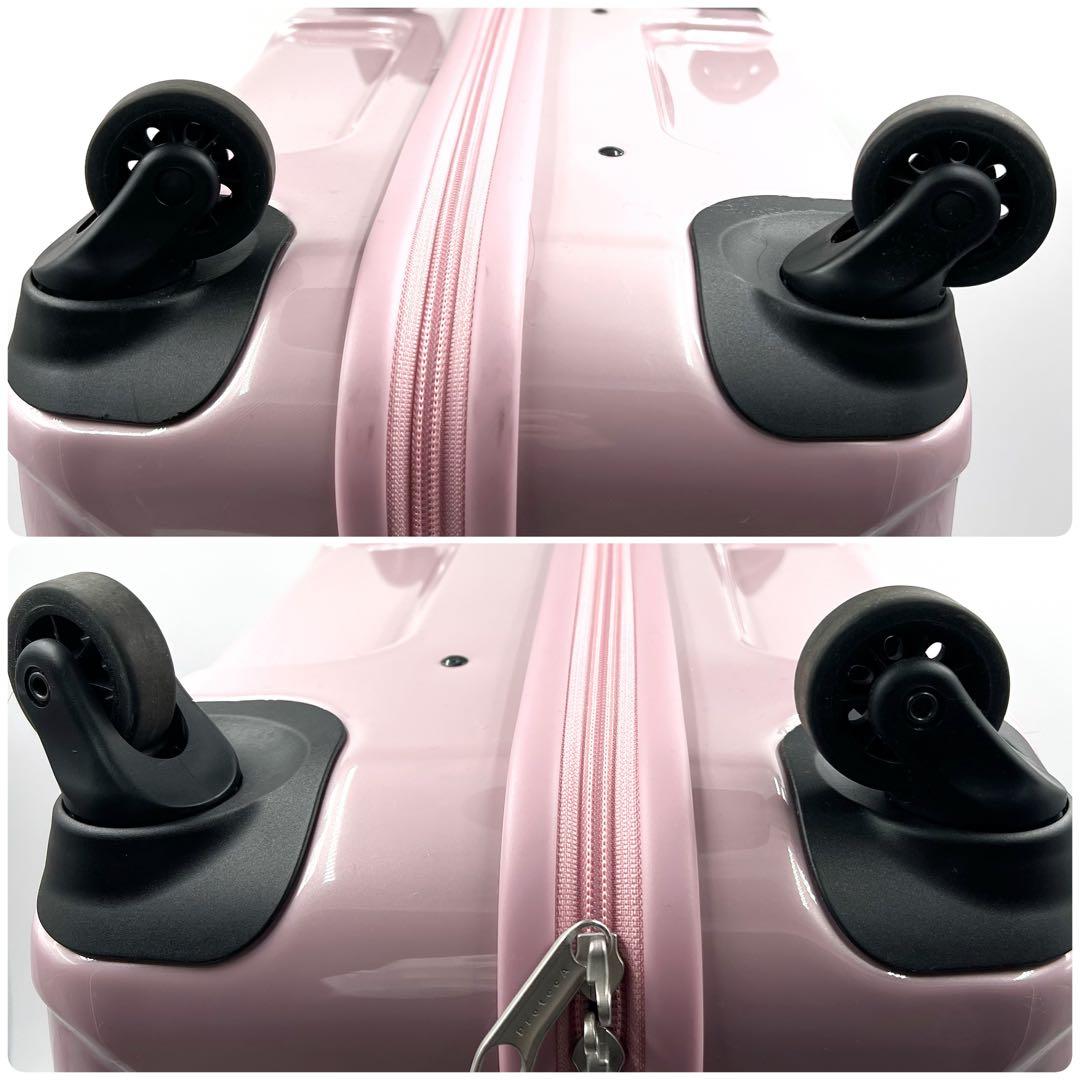 【美品】ProtecA プロテカ ラグーナ ライト 72L ４輪 ローズ 大容量